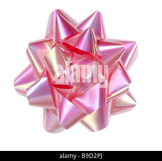 Rosa Schleife Stockfoto