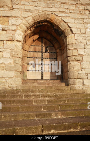 Gate House Caernarfon Castle Gwynedd North Wales UK England EU Europäische Union Europa Stockfoto