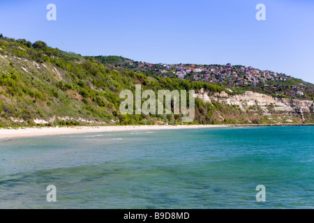 Albena Beach Schwarzmeerküste Bulgariens Stockfoto
