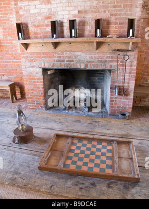 Historische Stätte Fort Clinch State Park, Florida Stockfoto