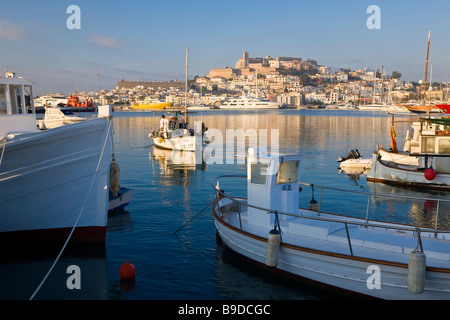 Hafen Sie, Altstadt Eivissa oder Ibiza Stadt Ibiza Balearen Spanien Stockfoto