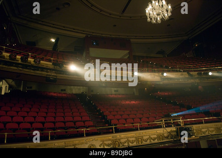 Der Welt berühmte Apollo Theater am West 125th Street im New Yorker Stadtteil Harlem Stockfoto