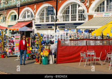 Direkt am Meer Souvenir Shop Shops Brighton East Sussex England Stockfoto