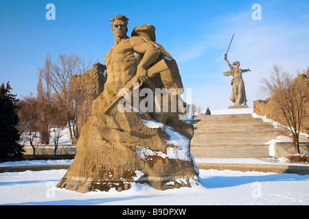 Denkmal für russische Soldaten in Wolgograd Stockfoto