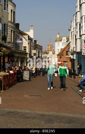 Die Fahrspuren Brighton East Sussex England uk Shops einkaufen Stockfoto