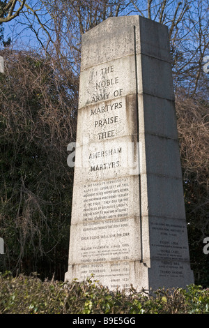 Die Märtyrer-Denkmal, Amersham Stockfoto