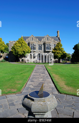 Zeichen für die Takahe, Hackthorne Road, Cashmere Hills, Christchurch, Canterbury, Neuseeland Stockfoto