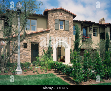 Äußere toskanischen Stil zu Hause Stockfoto