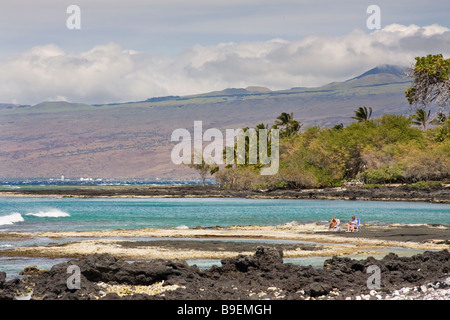 Holoholokai Strand - Big Island, Hawaii, USA Stockfoto