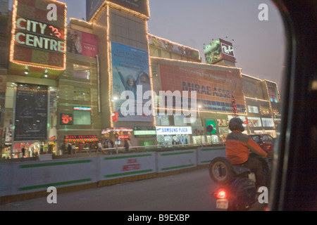 Indien-Gurgaon TechCenter 50km von Delhi Mall Stockfoto