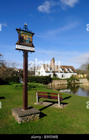 Dorf von Comberton Cambridgeshire England UK Stockfoto