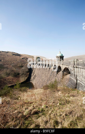 Craig Goch dam in der Elan-Tal in Wales Stockfoto