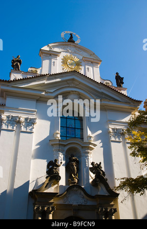 Nanebrezveti Panny Marie Kirche am Kloster Strahov in Hradschin Bezirk Prag Tschechische Republik Europa Stockfoto