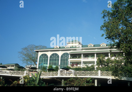 Bestandteil der Gamboa Rainforest Resort, ehemaliger Sitz der Verwaltung Panamakanal, Panama Stockfoto