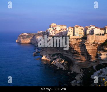 Bonifacio, Corse-du-Sud, Korsika, Frankreich. Stockfoto