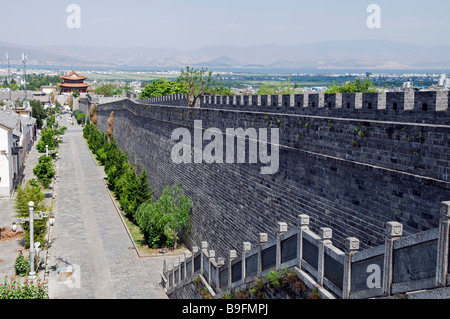 China, Provinz Yunnan, Dali Old City Walls Stockfoto