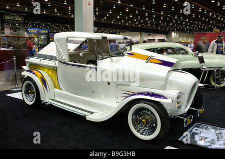 Ala Kart 1929 Ford Roadster Pickup-Truck Vintage Hotrod von Barris Kustom Stadt. Stockfoto