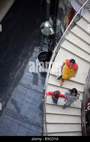 Indien Hyderabad Banjara Hills wohlhabenden Bezirk Einkaufszentrum Stockfoto