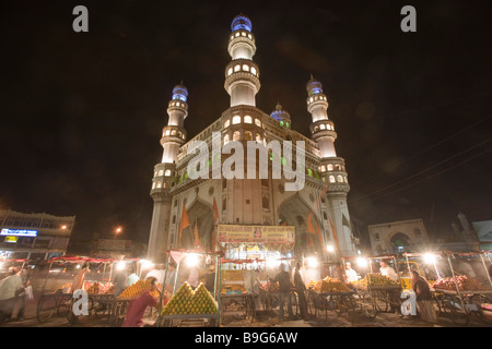 Indien Hyderabad Charminar Stockfoto