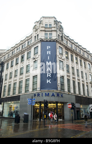 Primark Gebäude Manchester City Centre UK Stockfoto