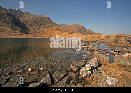 Llyn Idwal Conwy Gwynedd North Wales UK Großbritannien EU Europäische Union Stockfoto