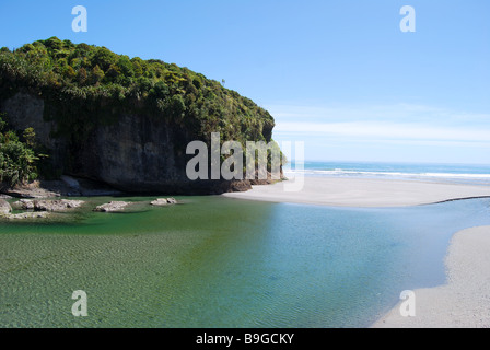 Fox River, Paparoa National Park, West Coast, Südinsel, Neuseeland Stockfoto