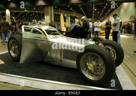 Der Golden Submarine Hotrod am 2009 Detroit Autorama Stockfoto