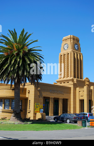 Kammern Rathauses, Palmerston Street, Buller-Distrikt, Westport, West Coast, Südinsel, Neuseeland Stockfoto