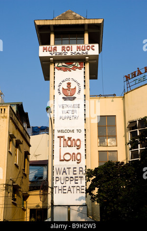 Thang Long Wasser Puppentheater Hanoi Vietnam Stockfoto