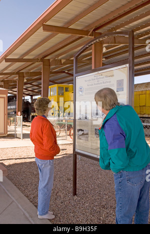 Nevada State Railroad Museum Boulder City NV USA Stockfoto