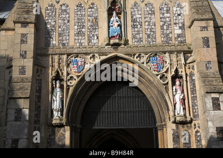 St.-Nikolaus-Kirche North Walsham Norfolk England Stockfoto