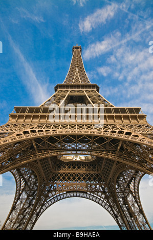 Eiffelturm, Paris Frankreich Stockfoto