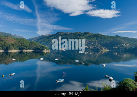 Minho, Portugal, Tras os Montes, Parque Nacional de Peneda-Gerês, Canicada See Stockfoto