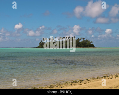 Taakoka Insel in Muri Lagoon-Rarotonga-Cook-Inseln Stockfoto