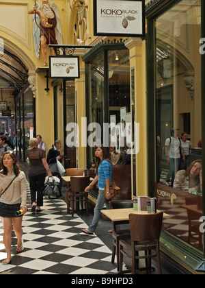 Koko schwarz roayal arcade Melbourne victoria Australien Stockfoto