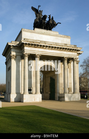 Wellington Arch, London Stockfoto