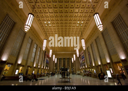 30th Street Station, Haupthalle, Philadelphia, Pennsylvania, USA Stockfoto