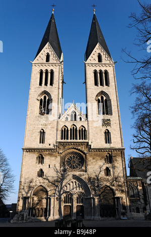 Kathedrale von Halberstadt, Harz, Sachsen-Anhalt, Deutschland, Europa Stockfoto