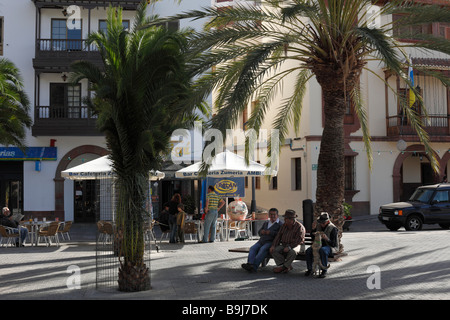 Plaza de Las Américas Square, San Sebastián De La Gomera, Kanarische Inseln, Spanien, Europa Stockfoto