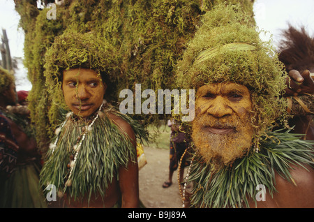 alte externe Bilder Tradition Eingeborenen feiern Folklore Generationen Schminken Goroka Goroka-Show Rasen-Menschen Rasen-Mensch Stockfoto
