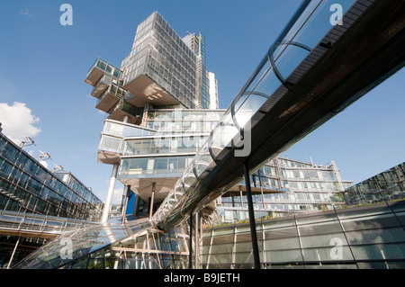 Modernes Verwaltungsgebäude der NORD LB Hannover Niedersachsen Deutschland Hannover modernes Gebäude der NORD LB Deutschland Stockfoto