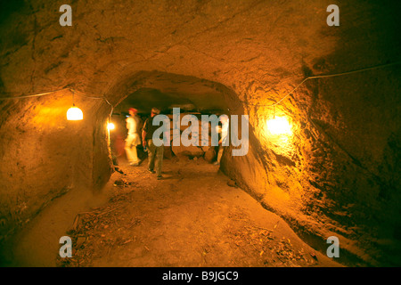 WWII japanischen Krankenhaus Höhle auf Iwo Jima Stockfoto