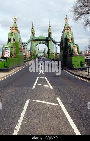 Hammersmith Bridge Road, London Stockfoto