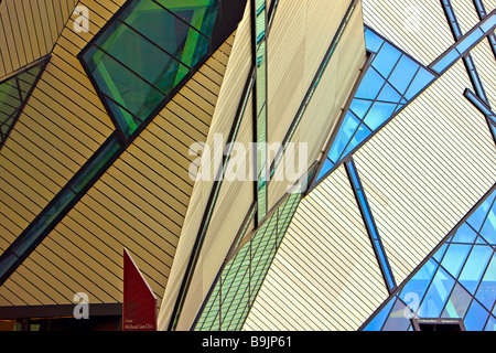 Royal Ontario Museum in der Stadt von Toronto Ontario Kanada Stockfoto