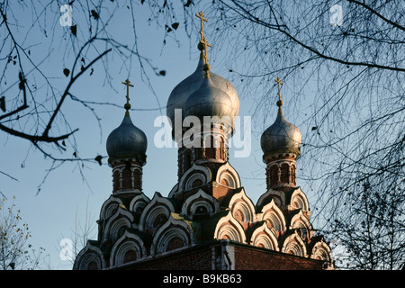 Kleine Kirche in Moskau Stockfoto