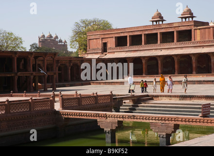 Fatehpur Sikri Indien Uttar Pradesh Moghul UNESCO Stockfoto
