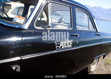 Old Fashioned Zephyr Polizeiauto Stockfoto