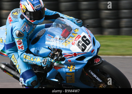 Tom Sykes britischen Superbike-Meisterschaft 2008 Stockfoto