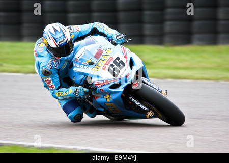 Tom Sykes britischen Superbike-Meisterschaft 2008 Stockfoto