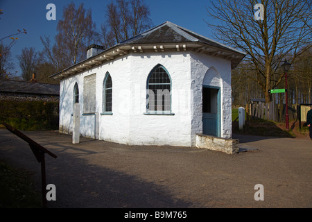 Gebührenfreie House, St Fagans National History Museum St Fagans, Süd-Wales, UK Stockfoto